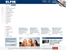 Tablet Screenshot of elfir.pl
